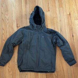 Patagonia Men's Gray Winter Parka Jacket Size L.